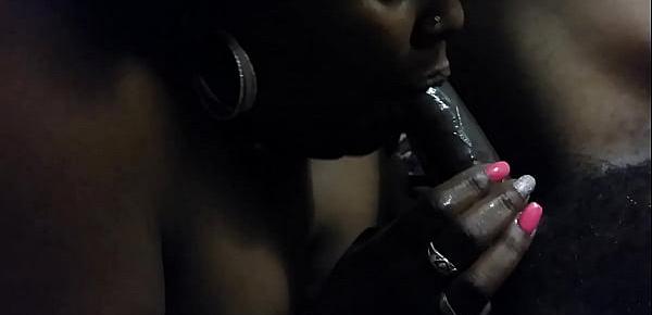 She Sucked Me Dry - Mz Tongue Action - www.BlackPussy911.com